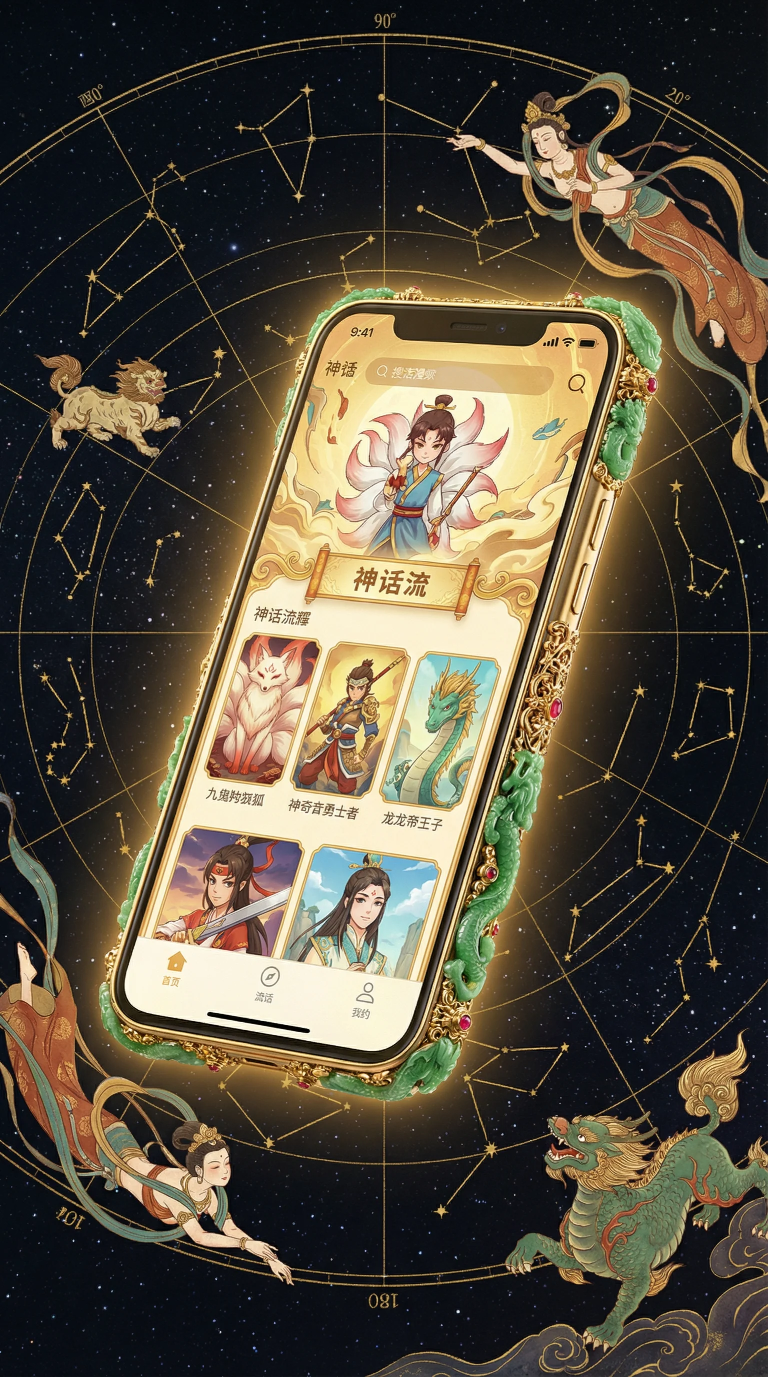 九色鹿APP - 用手轻轻的按着并来回移动 移动端下载
